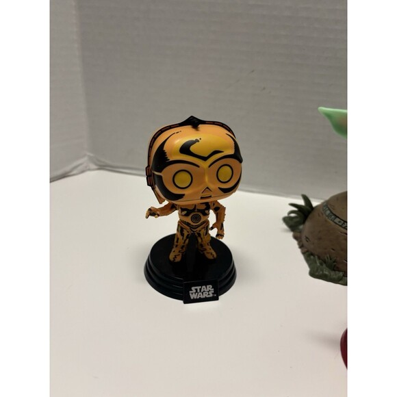 Funko Pop Bobble Head (4) 5 Piece Star Wars Lot - Picture 3 of 16